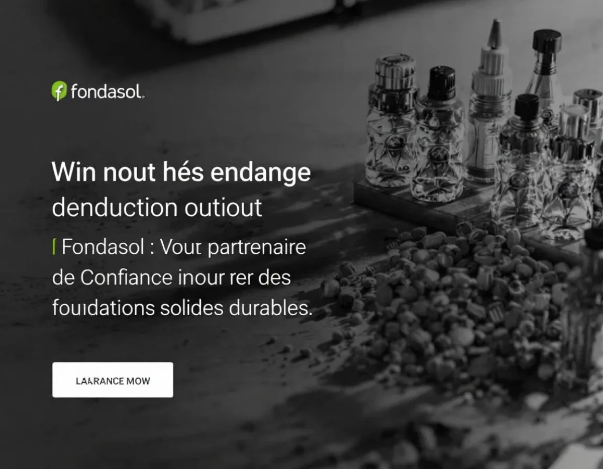 Fondasol : Votre Partenaire de Confiance pour des Fondations Solides et Durables